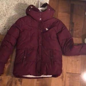 I am selling a purple Abercrombie jacket